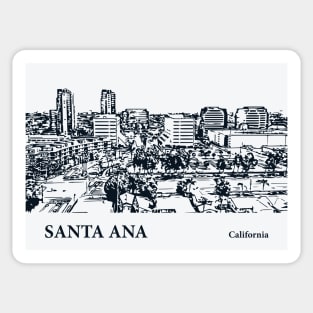 Santa Ana - California Sticker